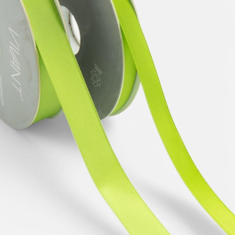 Premium DF satin 25m x 10mm: 62 spring green
