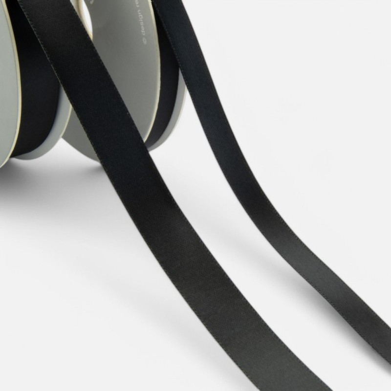Premium DF satin 25m x 16mm: 85 black