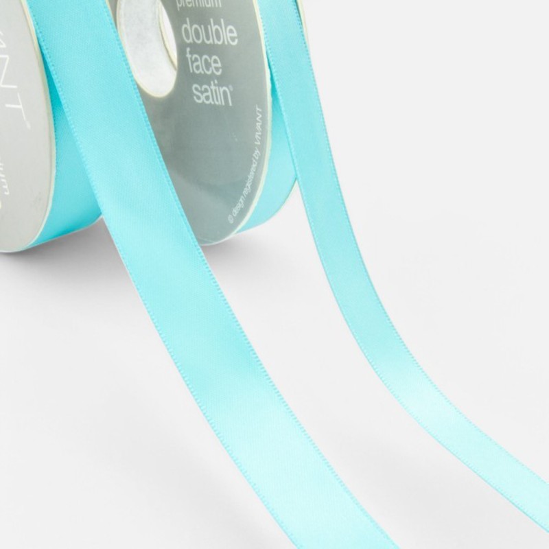 Premium DF satin 25m x 10mm: 43 turquoise