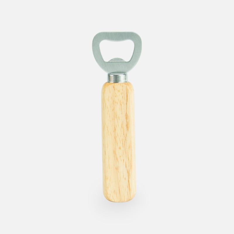 Houten flesopener