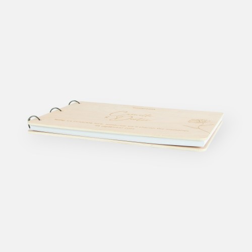 Gastenboek hout