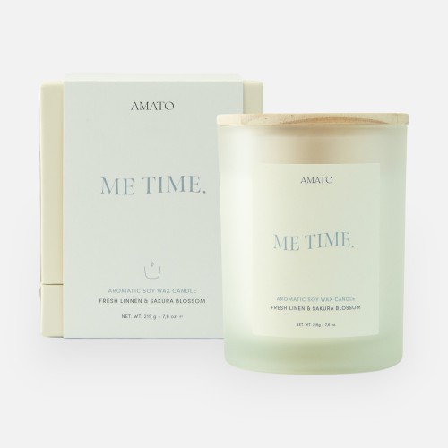 Bougie parfumée 'me time'