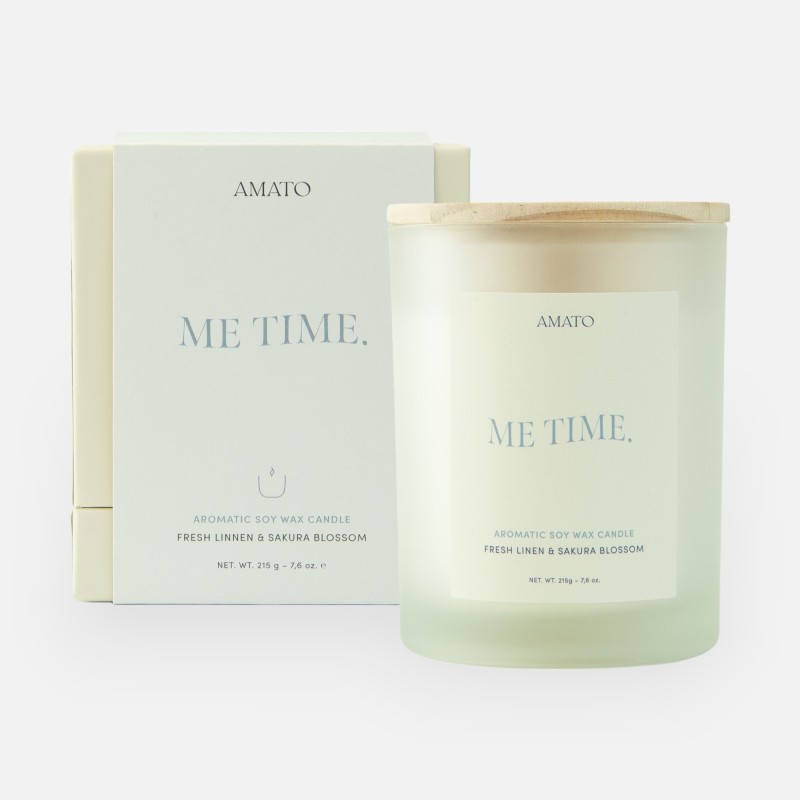 Bougie parfumée 'me time'