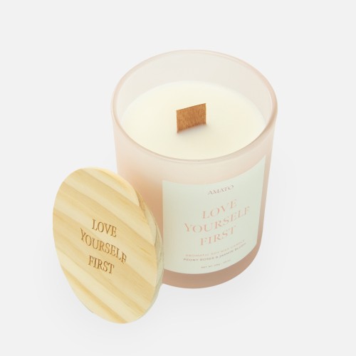 Bougie parfumée 'love yourself first'