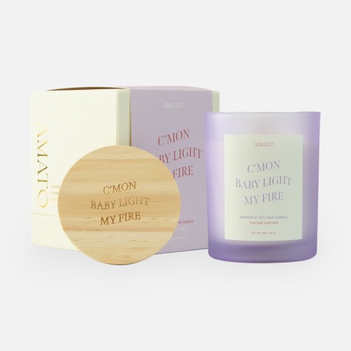 Geurkaars 'c'mon baby light my fire'