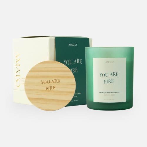 Bougie parfumée 'you are fire'