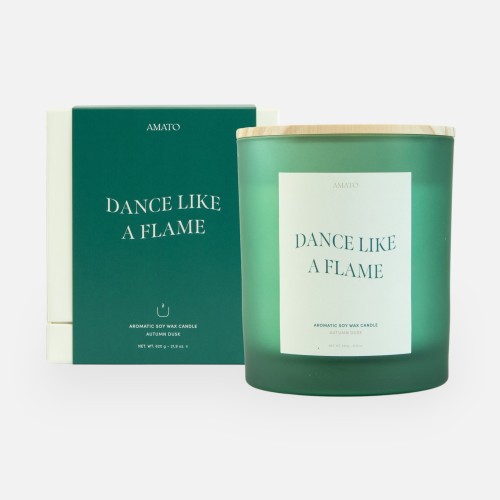 Grote geurkaars 'dance like...
