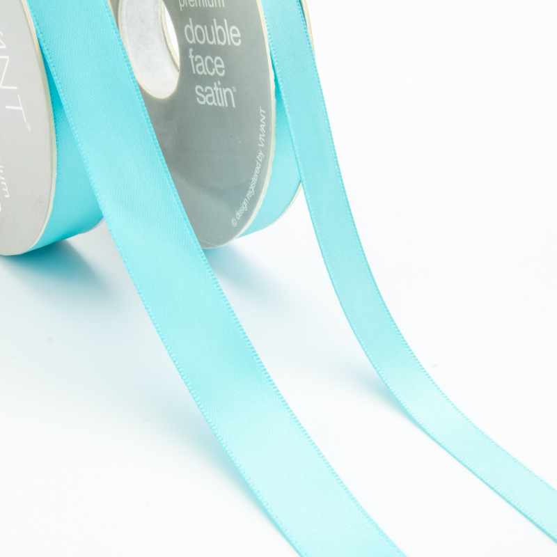 Premium DF satin 25m x 16mm: 43 turquoise