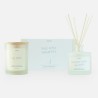 Geschenkset geurkaars & geurstokjes 'self love moments'
