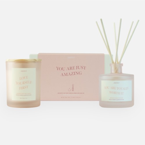 Coffret cadeau bougie...