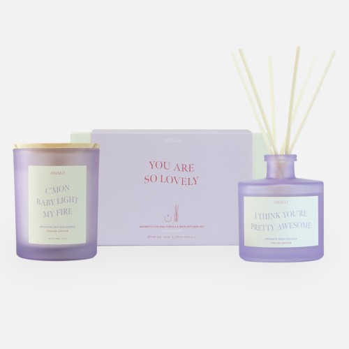 Coffret cadeau bougie...