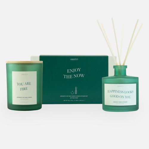 Coffret cadeau bougie...