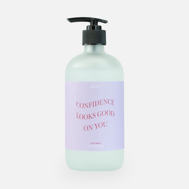 Bodywash 'confidence looks good on you'