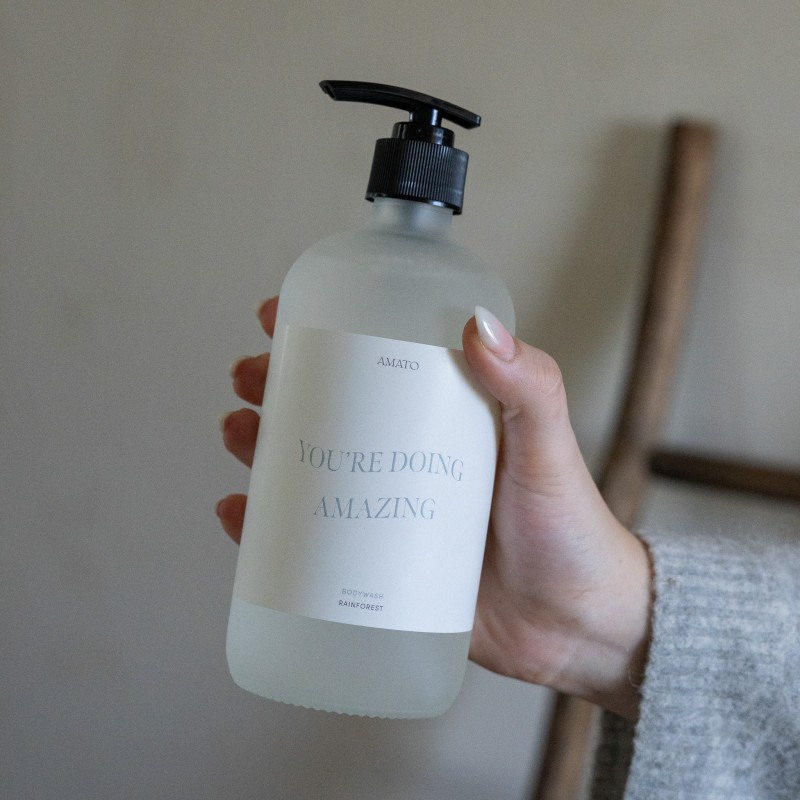 Bodywash 'you're doing amazing'
