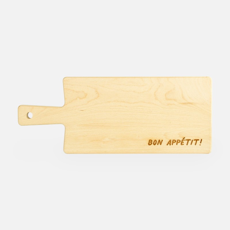 Tapasplank hout - 'Bon appetit'