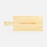 Tapasplank hout - 'Made with love'