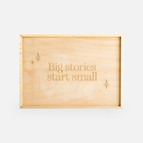 Memorybox met schuifdeksel...