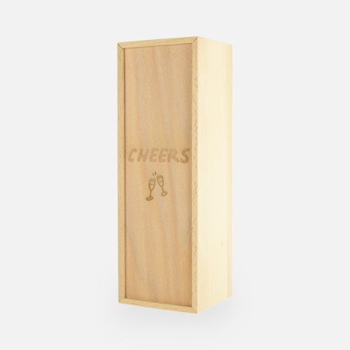 Houten wijnkist met...