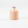 Parfumflesje rond blush met rose gold schroefdop – 50 ml