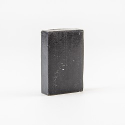 Zeepje zwart 100g - 80x58x22 mm