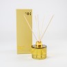 Luxe diffuser set incl. geurolie goud getint – 150 ml