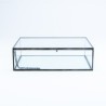 Giftbox rechthoek glas small - zwart