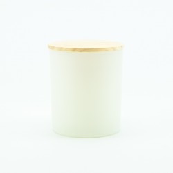 Bougie parfumée blanc avec...