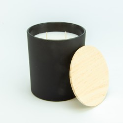 Bougie parfumée noir avec...