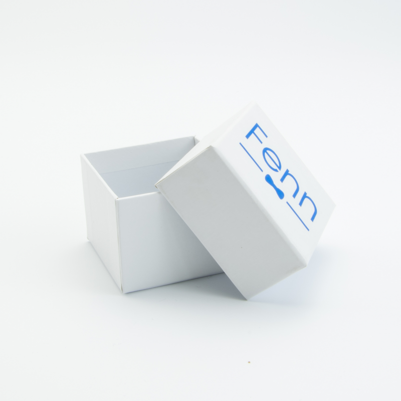 Hard doosje vierkant – wit