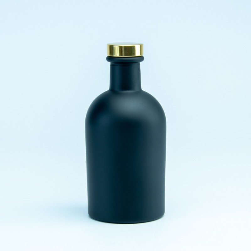 copy of Bouteille de luxe noir bouchon noir - 250 ml