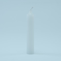 Dinner kaarsje wit