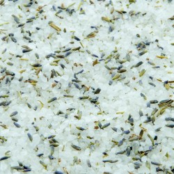 Grof wit badzout met...