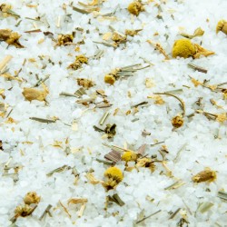 Grof wit badzout met...