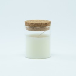 Cylinder potje met kaars en...